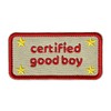Certified Good Boy Patch, Hook and Loop Fastener Patches (Good