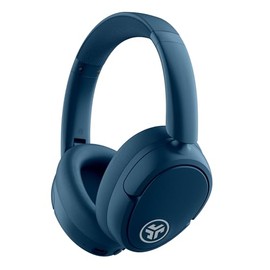 JLab JBuds Lux ANC, auriculares sobre la oreja, cancelación activa de ruido, Bluetooth, edición limitada, azul marino