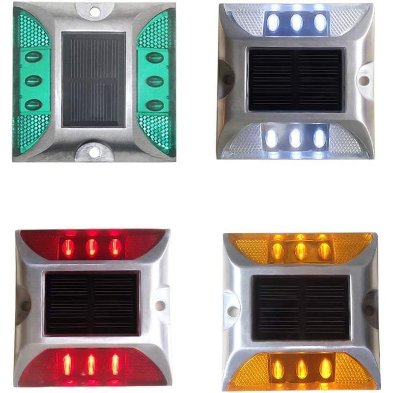 NPKRRSK Solar Raised Pavement Marker High Brightness IP68 Waterproof Reflective