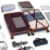 Cosbarn Luggage Sets 5 Piece with TSA Lock Spinner Wheels,