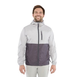 Arctix Mens Zephyr Windbreaker Jacket, Pewter, Large US
