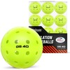 GoSports GS 40 Pickleball Balls - 12 Pack of Regulation