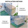 Parakeet Nesting Box, Bird Nest Breeding Box Cage Wood House