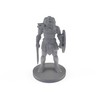 Barbarian With Beer Barrel On Back Tabletop DND Gaming Miniature