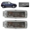 2pcs Rear Reading Dome Light 3B0947291 Gray Shell High Brightness