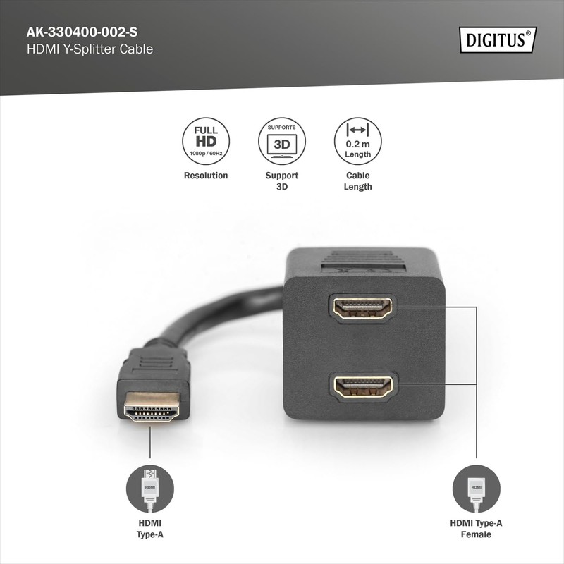 Digitus AK-508001 HDMI Cable