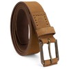 Timberland Men's 40mm Pull Up Leather Belt, Wheat, 36