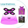 4 Pack 800W Deformable Plant Grow Lights- 210 LEDs, E27/E26