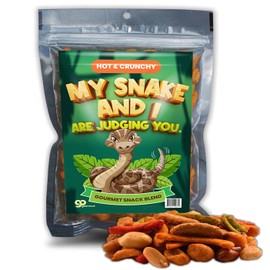 Sensational Snake and I Approved Trail Mix - Exotic Reptile Snacking Nutty, Fruity, and Crunchy Blend Healthy Reptile Treat for Pet Owners and Enthusiasts
