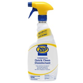 Zep Home Pro Commercial Quick Clean Disinfectant - 32 Fl. Oz. - R49806 - Pro Trusted Cleaning Power: Now in Refreshing Scents and Family Friendly Formulas (1)