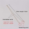 100pcs Pre-soldered Micro Litz Wired Leads Red SMD Led 0603