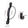2 Pcs Kayaks Canoe Side Mount Handles Replacement with Bungee