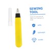 Tofficu Luminescent Needle Threader Led Lighted Sewing Tool Seam Ripper