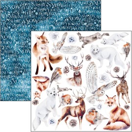 Ciao Bella Winter Journey 6"x6" Fussy Cut Paper Pad