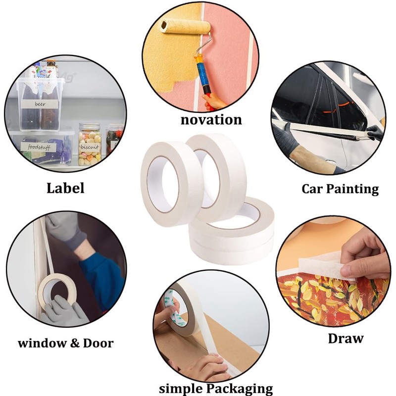 Masking Tape for Painting Stick Well and No Residue Left