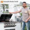 Sorbus Grill Basket - Stainless Steel Large Folding Barbecue Grilling