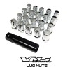 VMS Racing 20 VMS Racing 1/2-20 Drag Wheels Chrome Spline