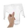 Healeved Shower Bench for Bath Acrylic Stool Foot Rest for