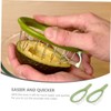 LABRIMP 2pcs Avocado Cutter Professional Avocado Splitter Cuber Tool Ergonomic