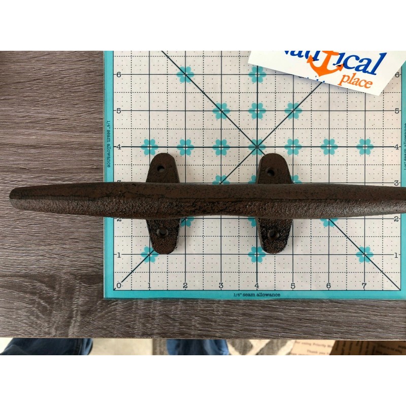 10" Large Cast Iron Cleat, Heavy Duty Working Cleat For