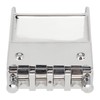 Electric Bass Bridge Replacement 4 Strings Height Adjustable Zinc Alloy