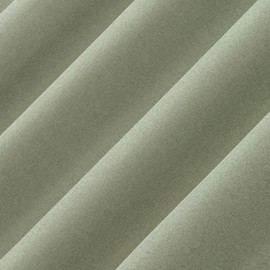 No. 918 Reman 2-Pack Twist Tab Linen Texture Semi-Sheer Tab Top Curtain Panel Pair, 40" x 63", Sage Green