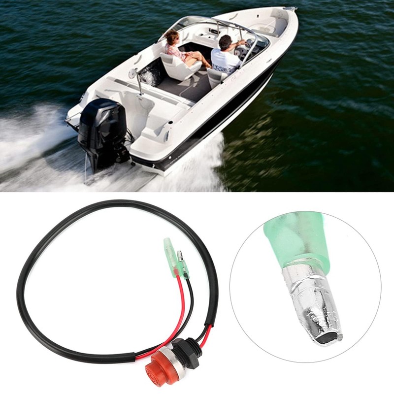 Marine Kill Switch, Safety Start Stop Switch Keyless Push Button