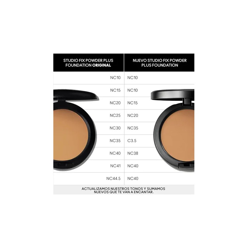 Base en Polvo MAC Studio Fix Powder Plus | NC40