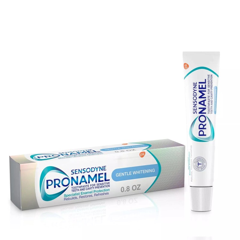 Sensodyne Pronamel Gentle Whitening Toothpaste For Sensitive Teeth 0.8 Oz