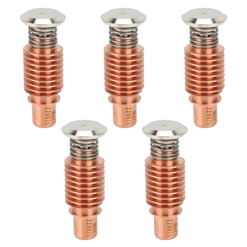 5Pcs Plasma Torch Electrode Copper High Temperature Resistance Accessories 220971