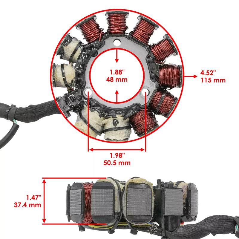 Celox Stator for Arctic Cat F7 Firecat 700 EFI 2003-2004