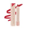 Natinda Creamy Lip Crayon Lipstick Tone Down Deep Red Color