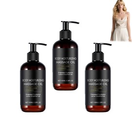 Aceite de Masaje Anticelulítico,Aceite Corporal Reafirmante que Reduce las Líneas de Expresión,Ace/ite de Masaje Corporal Reafirmante para Mujeres y Hombres,Aceites Hidratantes el Cuerpo (3 PCS)