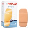 American White Cross 261846 First Aid Plastic Adhesive Bandages, Latex
