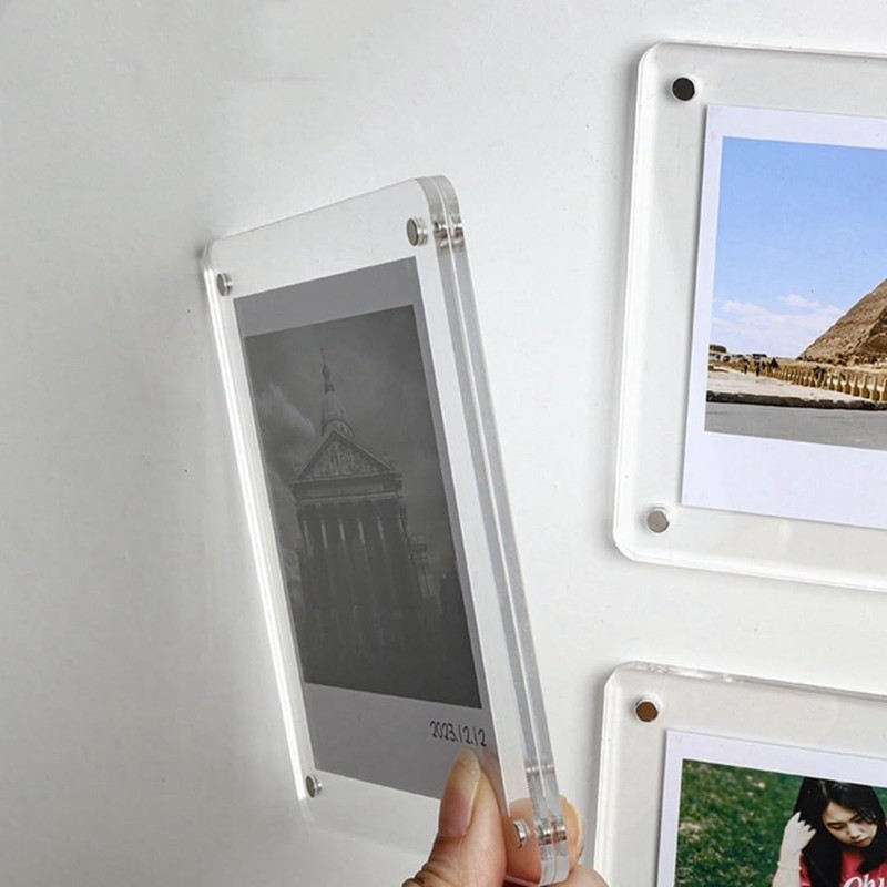Koundeneko Photo Frame with Magnets, Set of 2, Strong Magnets,