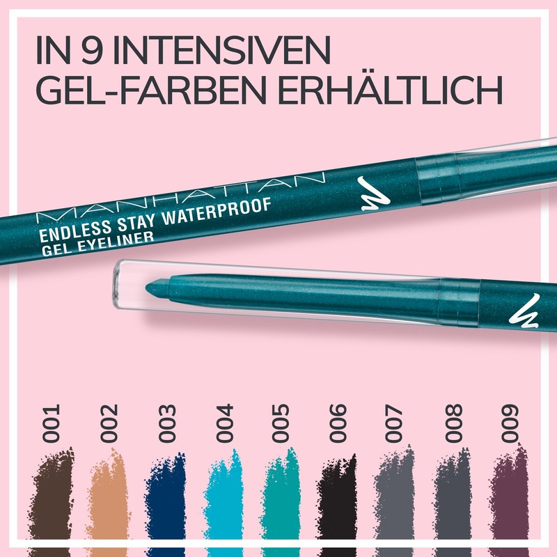 Manhattan Endless Stay Waterproof Gel Eyeliner