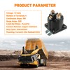 HUAREW Dump Trailer Solenoid 12V 4 Terminal 100 Amp Intermittent