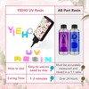 YIEHO 300g UV Resin Kit with Light-Upgraded Crystal Clear Hard