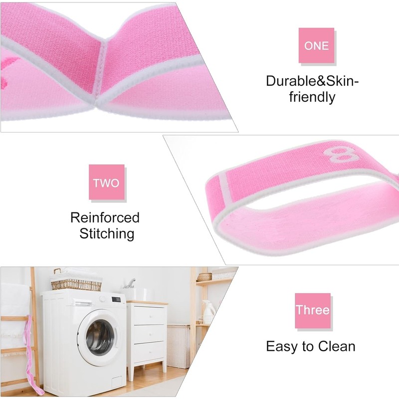 HUNKEN Yoga Stretching Strap, Multi-Loop Elastic Yoga Stretch Strap Flexible