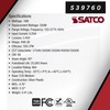 Satco S39760 19 Watt PAR38 High Lumen LED; 27K/30K/35K/40K/50K CCT