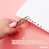 Perforadora de Papel de Mano, 4 Perforadora Circular para Papel,