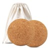 Priaora 2pcs Cork Massage Bal with Bag, Yoga Cork Ball