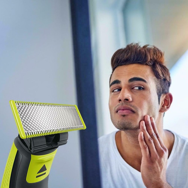 2 PCS Stainless Steel Replacement Blade Compatible for Electric Shaver