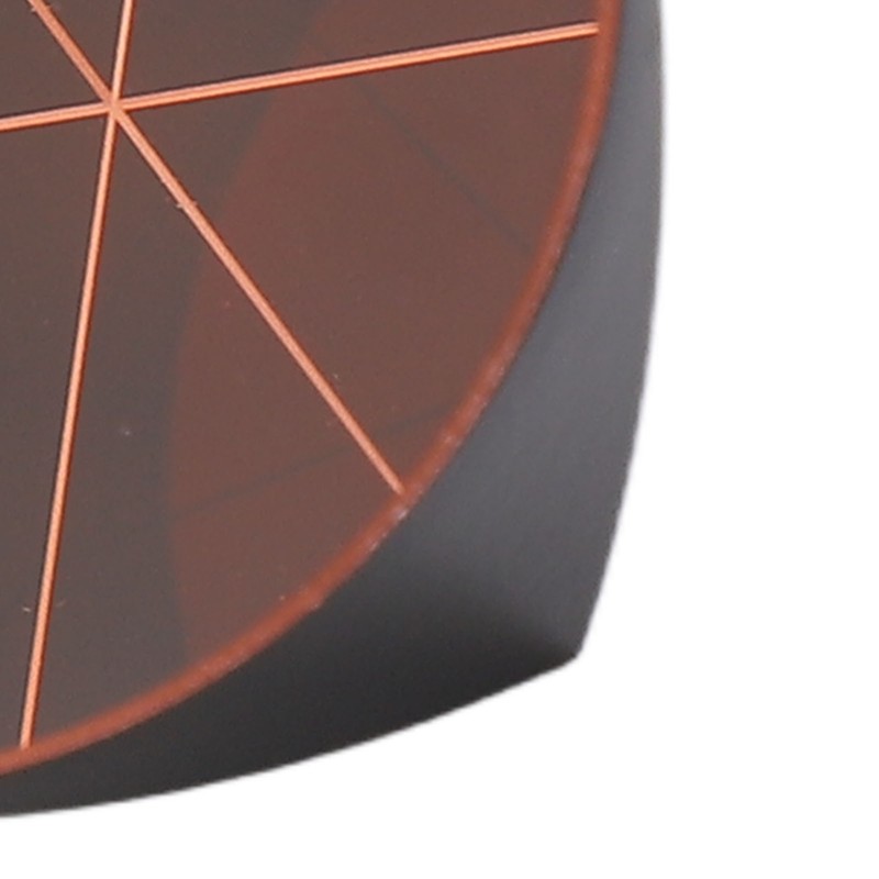 Corner Prism Cube Copper Coated Plated Trihedral Retroreflector Optical Glass