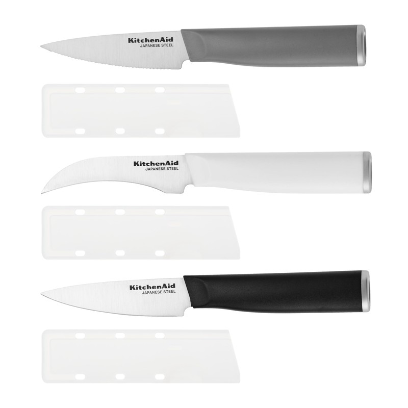 KitchenAid Paring Knife Set, High Carbon Stainless Steel Kitchen Knife