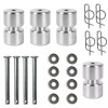 zhi-109350 4 Sets Rollers Pins Washers Rings Replacement for GMNR925