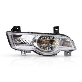 CarLights360: For 2009 2010 2011 2012 Chevy Traverse Front Signal/Corner Light Assembly Passenger Side w/Bulbs - CAPA Certified Replacement for GM2521194 | 20794798, 25778619