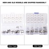 120PCS Snap Rings Assortment Kit Corrosion Resistant Stainless Steel Retaining