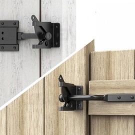 Multi-Purpose Door Locking Device for Entrance, Warehouse, Fence, Sash, Swing Doors Swing Door Lock 10ea