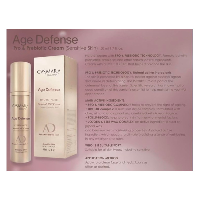 Casmara Age Defense Pro & Prebiotic Cream 50 ml 1.7